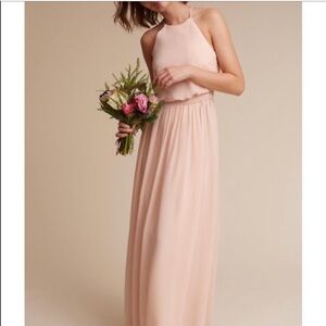 Anthropologie BHDLN Donna Morgan Alana Dress in Blush